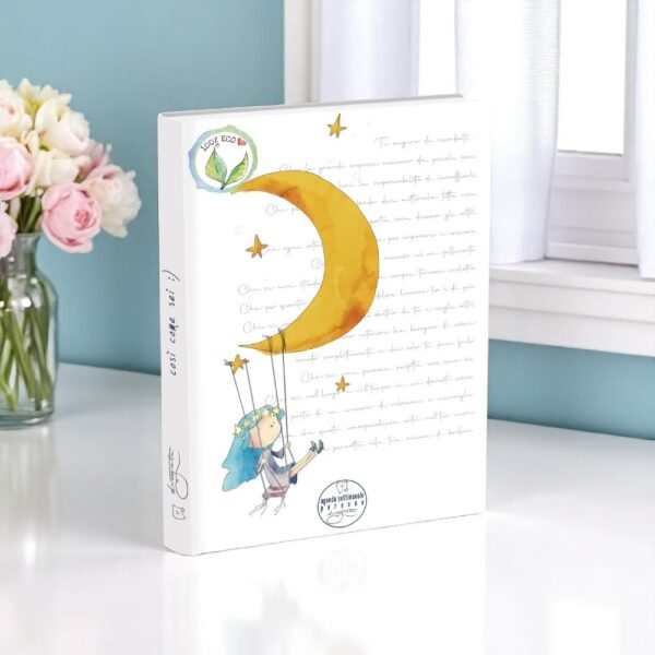 Agenda settimanale romantica A5 non datata