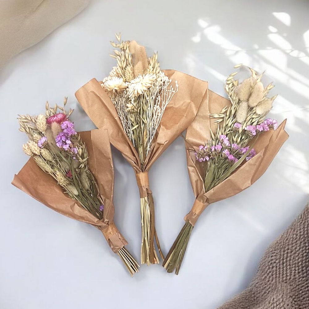 Mini bouquet fiori di campo – Coltivati nei Paesi Bassi 1 Mini Bouquet fiori secchi