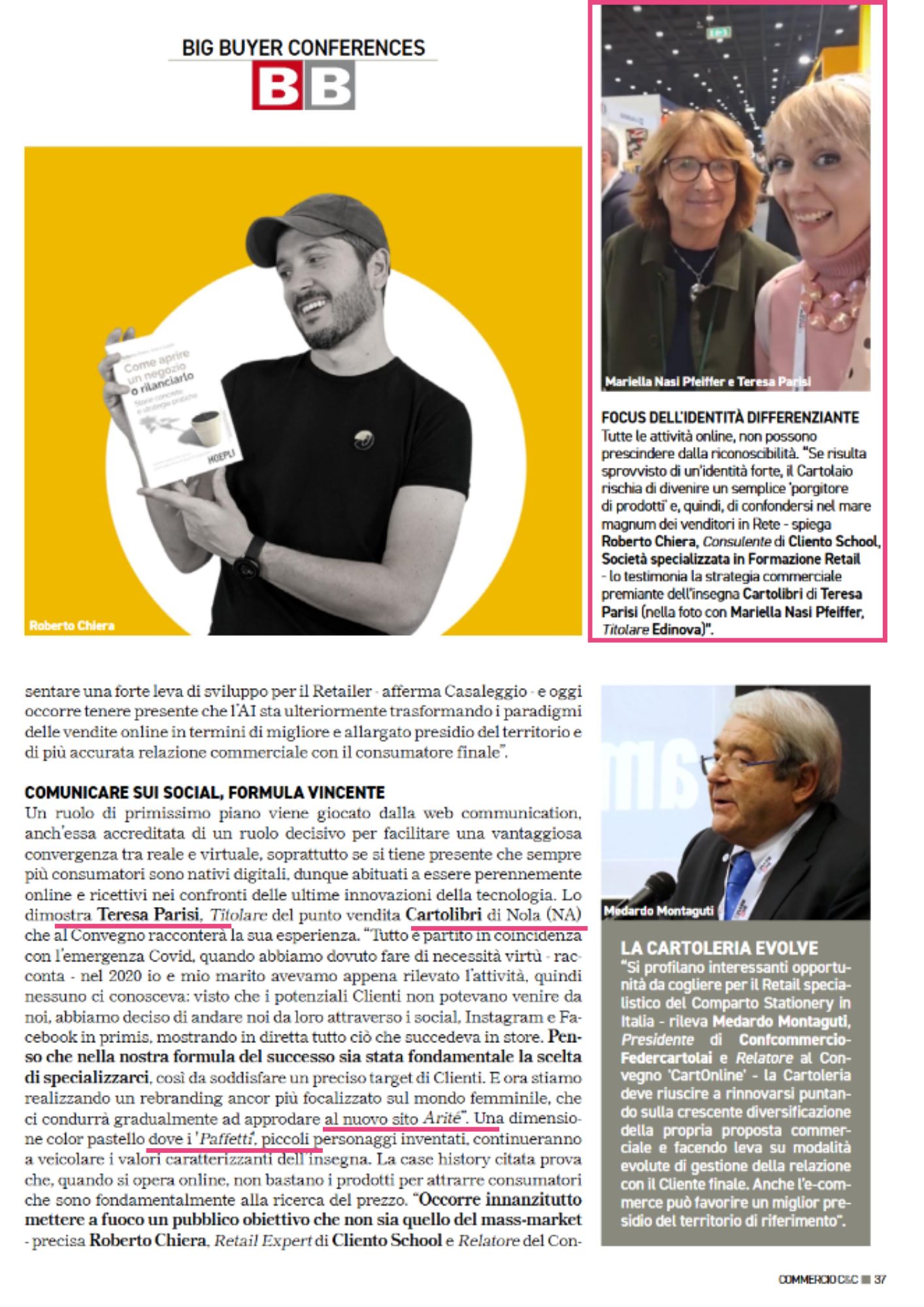 Parlano di me sui giornali