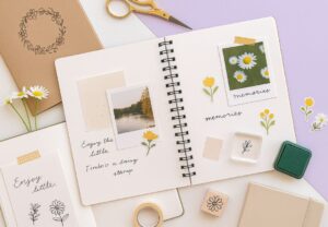 Diari e stickers scrapbook Aritè