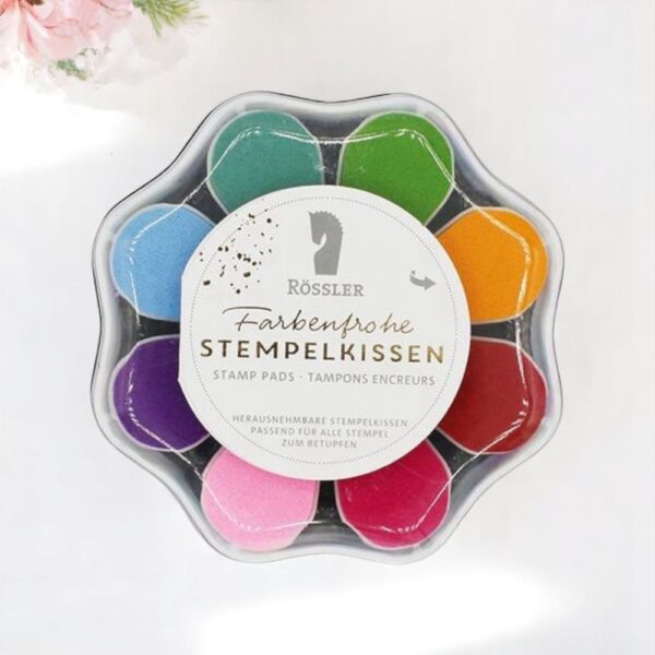 Tamponi colorati per timbri